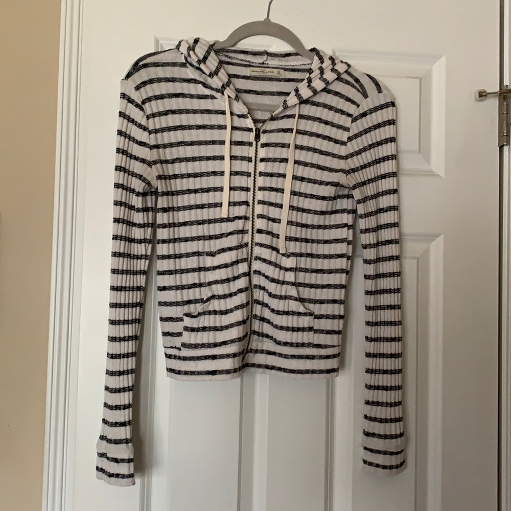 Abercrombie zip up sweatshirt